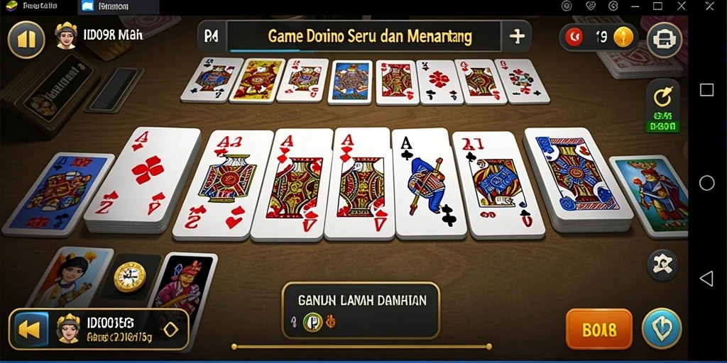 Tampilan menakjubkan gameplay Domino di ID098.