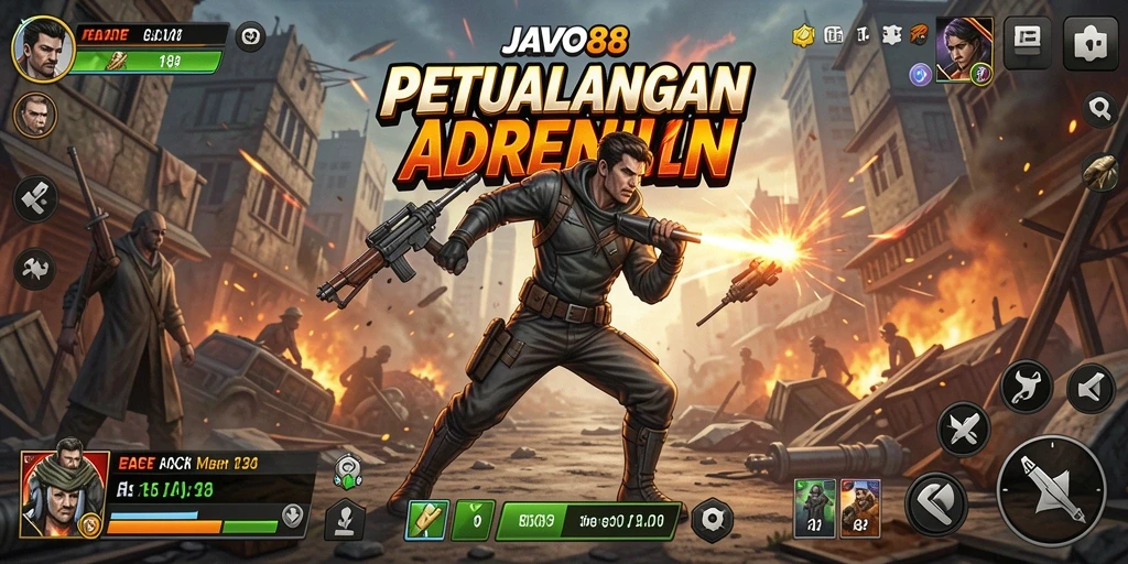 Tampilan gameplay <strong>JAVO88</strong> yang penuh aksi dan grafis menawan.