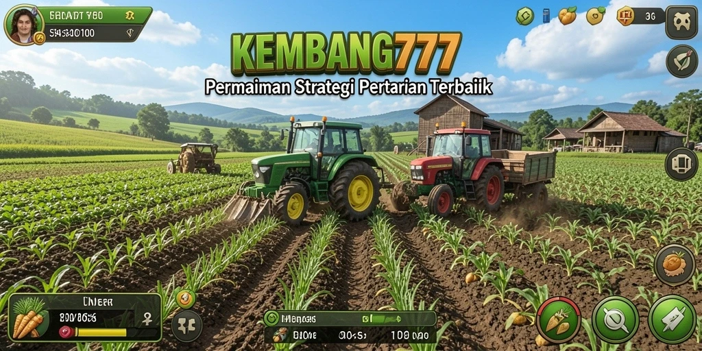 Tangkapan layar menampilkan aktivitas bertani yang seru dan mengasyikkan.