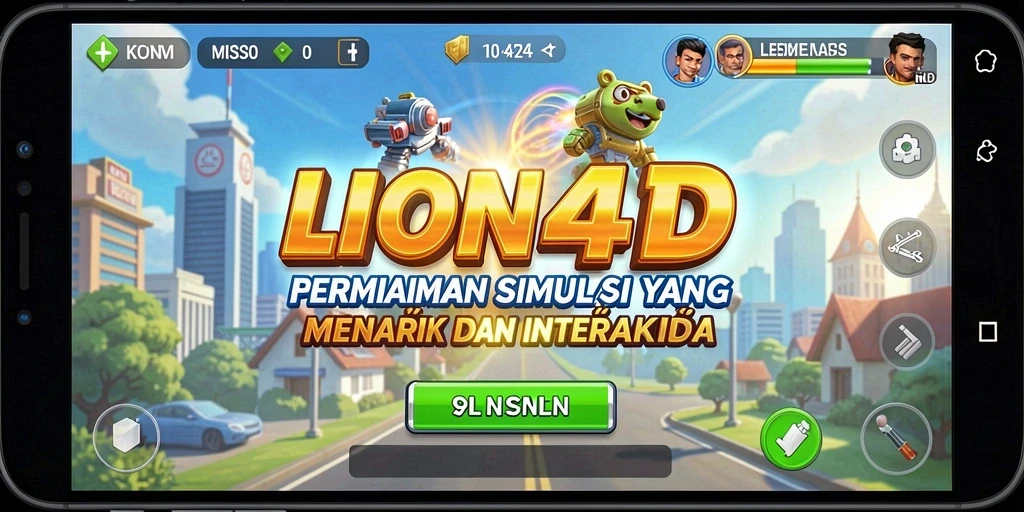 Gameplay menarik dalam LION4D dengan grafis yang menawan.
