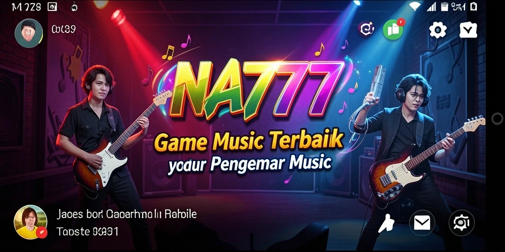 Screenshot gameplay NA777 dengan berbagai lagu menarik.