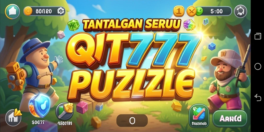 Gameplay seru dari QT777 dengan berbagai tantangan puzzle.