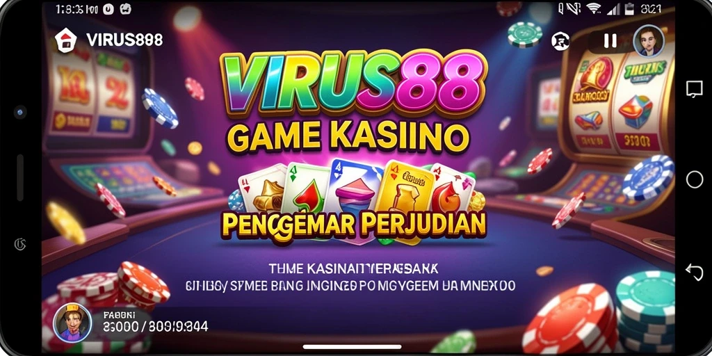 Tampilan gameplay menarik dari VIRUS88 yang seru dan interaktif.